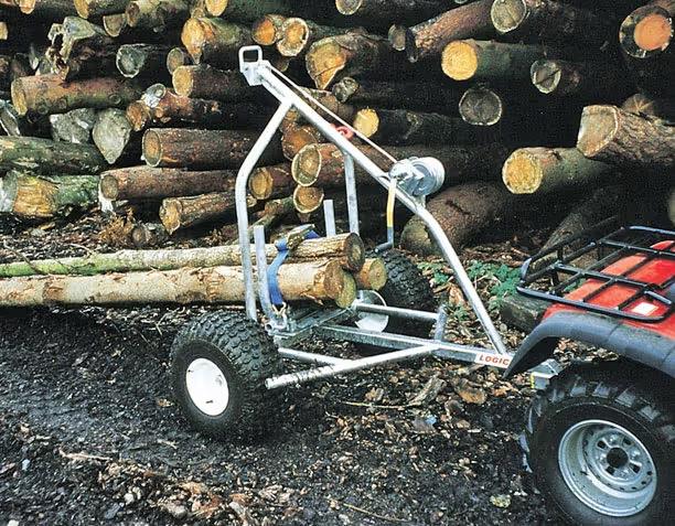 THT200 UTV ATV Timber Hauler