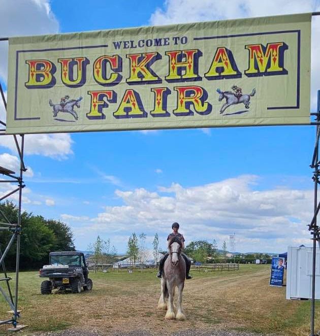 Webb Engineers supports Buckham Fair with Polaris Ranger and WEV electric UTV