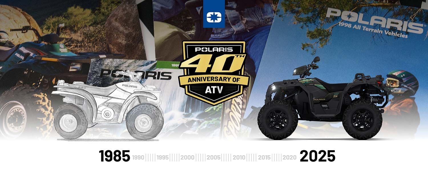 40 Years of Polaris ATVs — and the Limited Edition Sportsman XP 1000 S to Celebrate It